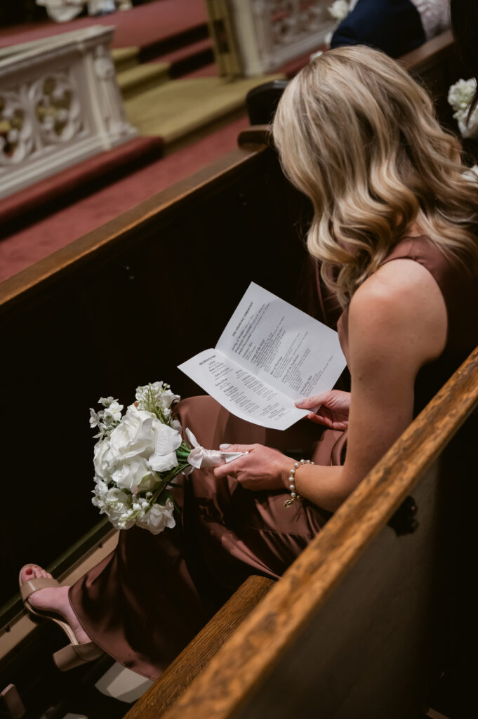 Photos from a Catholic Nuptial Mass