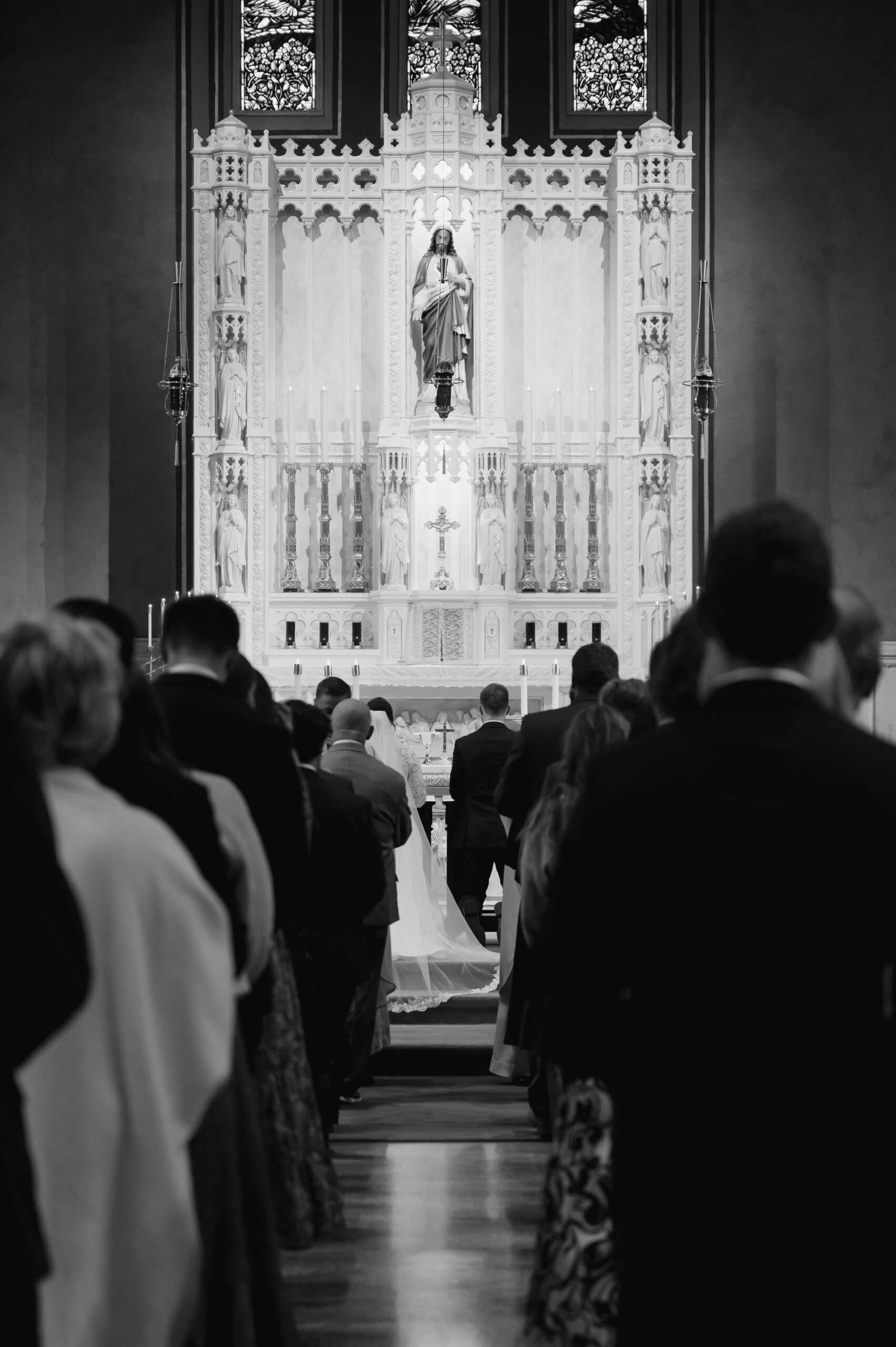 A Catholic Wedding Mass in Columbus, Ohio.