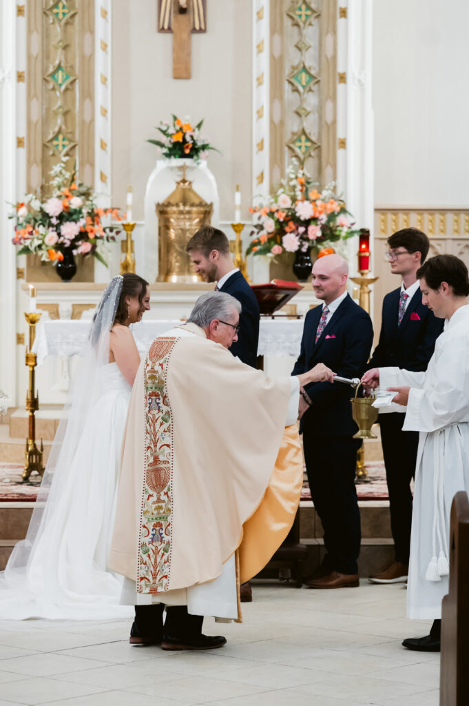 Ohio Catholic Wedding Photographer, Luxury Catholic Wedding 