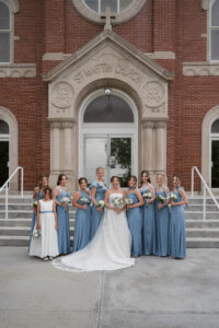 Timeless, true-to-life photography from a Catholic wedding in Indianapolis, Indiana