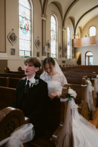 Timeless, true-to-life photography from a Catholic wedding in Indianapolis, Indiana