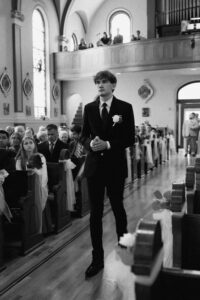 Timeless, true-to-life photography from a Catholic wedding in Indianapolis, Indiana