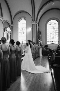 Timeless, true-to-life photography from a Catholic wedding in Indianapolis, Indiana