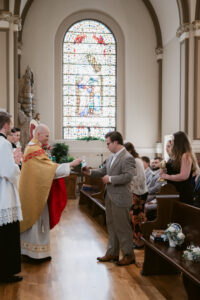 Timeless, true-to-life photography from a Catholic wedding in Indianapolis, Indiana