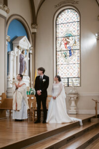 Timeless, true-to-life photography from a Catholic wedding in Indianapolis, Indiana