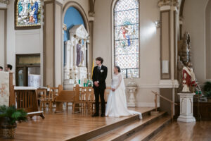 Timeless, true-to-life photography from a Catholic wedding in Indianapolis, Indiana