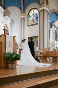 Timeless, true-to-life photography from a Catholic wedding in Indianapolis, Indiana