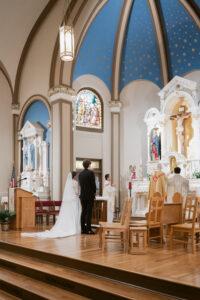 Timeless, true-to-life photography from a Catholic wedding in Indianapolis, Indiana