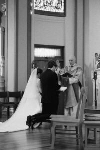 Timeless, true-to-life photography from a Catholic wedding in Indianapolis, Indiana