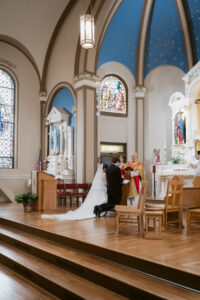 Timeless, true-to-life photography from a Catholic wedding in Indianapolis, Indiana