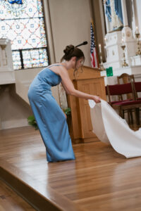 Timeless, true-to-life photography from a Catholic wedding in Indianapolis, Indiana