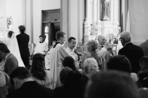 Timeless, true-to-life photography from a Catholic wedding in Indianapolis, Indiana