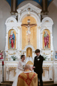 Timeless, true-to-life photography from a Catholic wedding in Indianapolis, Indiana