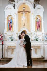 Timeless, true-to-life photography from a Catholic wedding in Indianapolis, Indiana
