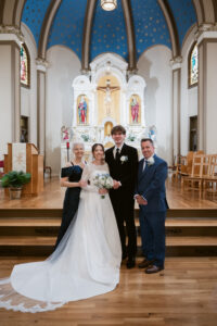 Timeless, true-to-life photography from a Catholic wedding in Indianapolis, Indiana