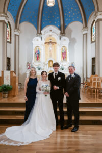 Timeless, true-to-life photography from a Catholic wedding in Indianapolis, Indiana
