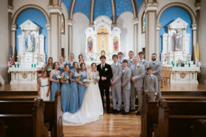 Timeless, true-to-life photography from a Catholic wedding in Indianapolis, Indiana