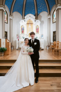 Timeless, true-to-life photography from a Catholic wedding in Indianapolis, Indiana