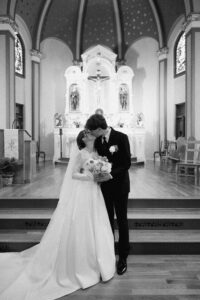 Timeless, true-to-life photography from a Catholic wedding in Indianapolis, Indiana