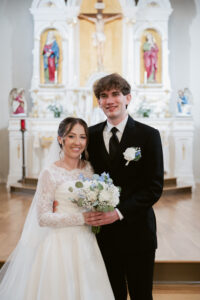 Timeless, true-to-life photography from a Catholic wedding in Indianapolis, Indiana