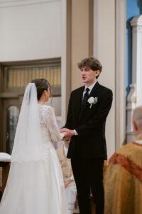 Timeless, true-to-life photography from a Catholic wedding in Indianapolis, Indiana