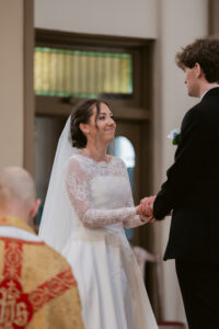 Timeless, true-to-life photography from a Catholic wedding in Indianapolis, Indiana