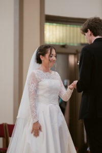 Timeless, true-to-life photography from a Catholic wedding in Indianapolis, Indiana