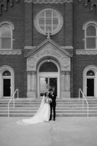 Timeless, true-to-life photography from a Catholic wedding in Indianapolis, Indiana