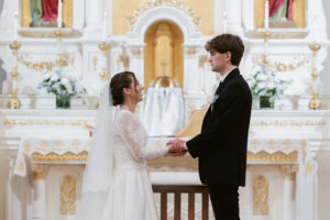 Timeless, true-to-life photography from a Catholic wedding in Indianapolis, Indiana