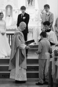 Timeless, true-to-life photography from a Catholic wedding in Indianapolis, Indiana