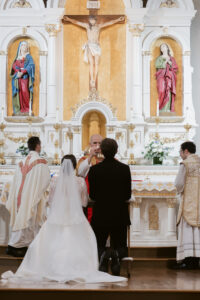 Timeless, true-to-life photography from a Catholic wedding in Indianapolis, Indiana